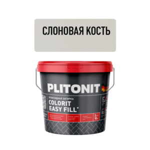 Затирка эпоксидная в ведре PLITONIT, цвет слоновая кость
